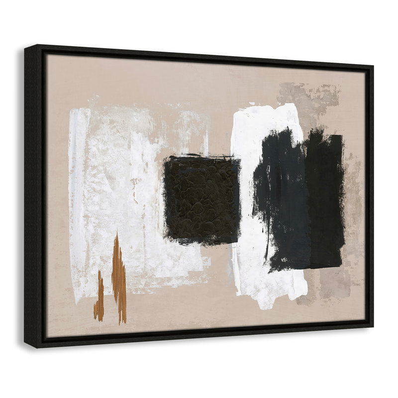 Imone - Toile à cadre flottant, H 19,5 po x l 25,5 po, Espresso