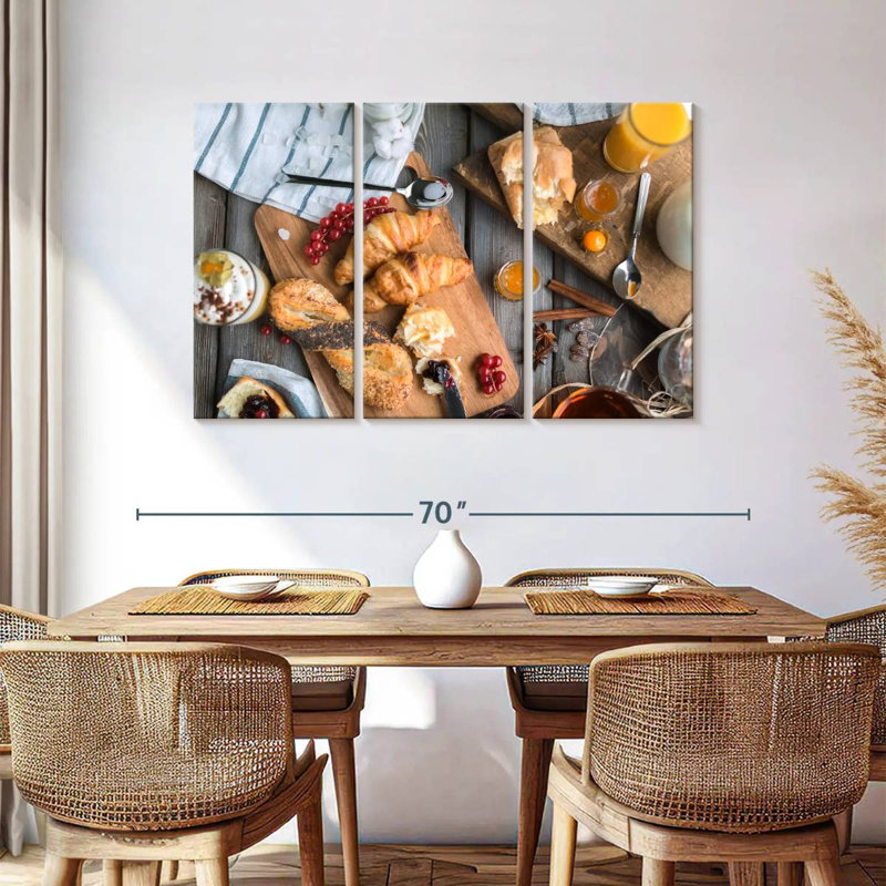 Bread For Breakfast, 36" H x 57" W