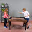 Table multi-jeux 2-en-1 49,5 po Anastasia 49,5 po - aspect bois brun foncé-493691809
