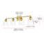 Éclairage pour meuble-lavabo à intensité variable Bahraoui-370090584-365418150-365418145