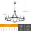 Luminaire rond rustique de style bougie Hendon-218646974-214803285