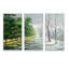 Hiver et été unis - 3 cadres photo sur toile-505695572-505695573