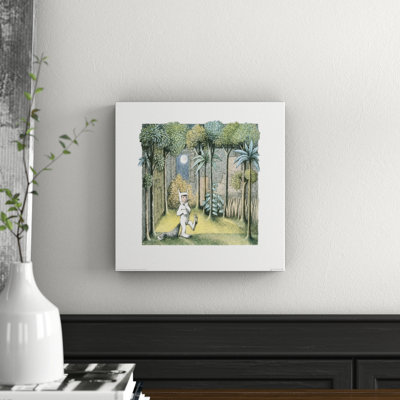 A Forest Grew by Maurice Sendak - Rectangle Print on Canvas