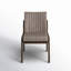 Chaise d'appoint rembourrée en cuir Stavros-1413369517