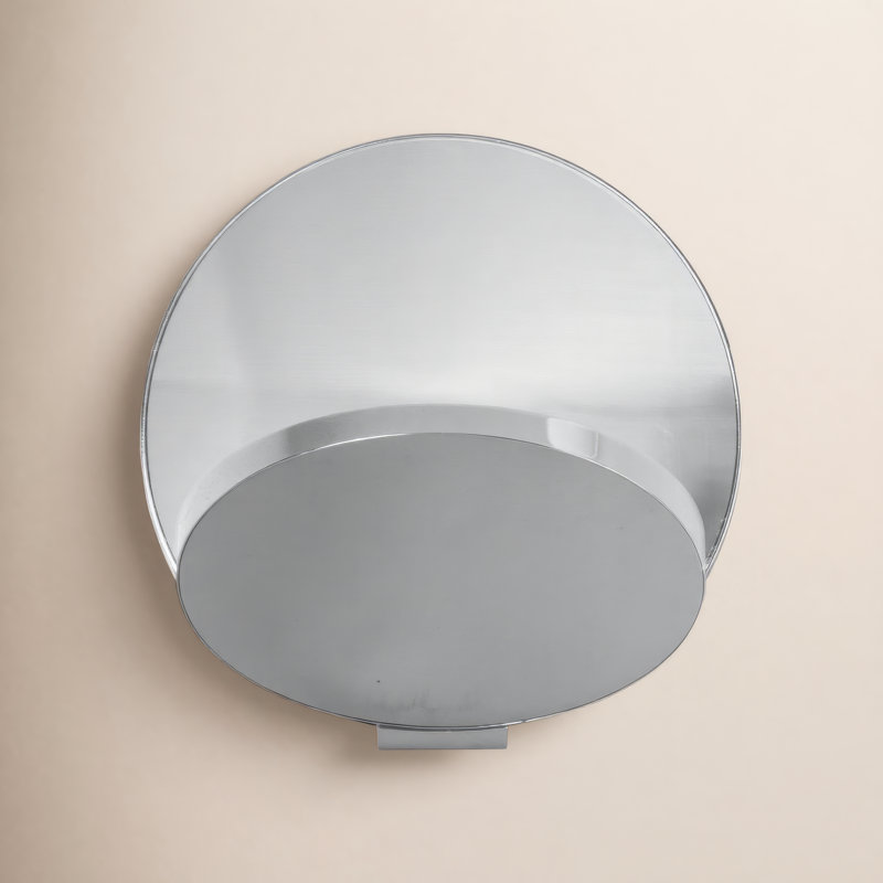 Plafonnier encastré à DEL 1 lumière Gravy, Chrome