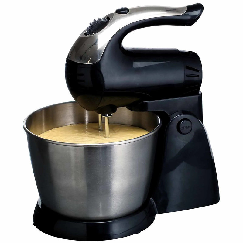 Brentwood 5 Speed 3 Quarts Hand Mixer, Black