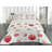 Poppy Farmhouse / Country Polyester Floral Coverlet