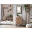 Acelynn Wood Flat Wall Mirror