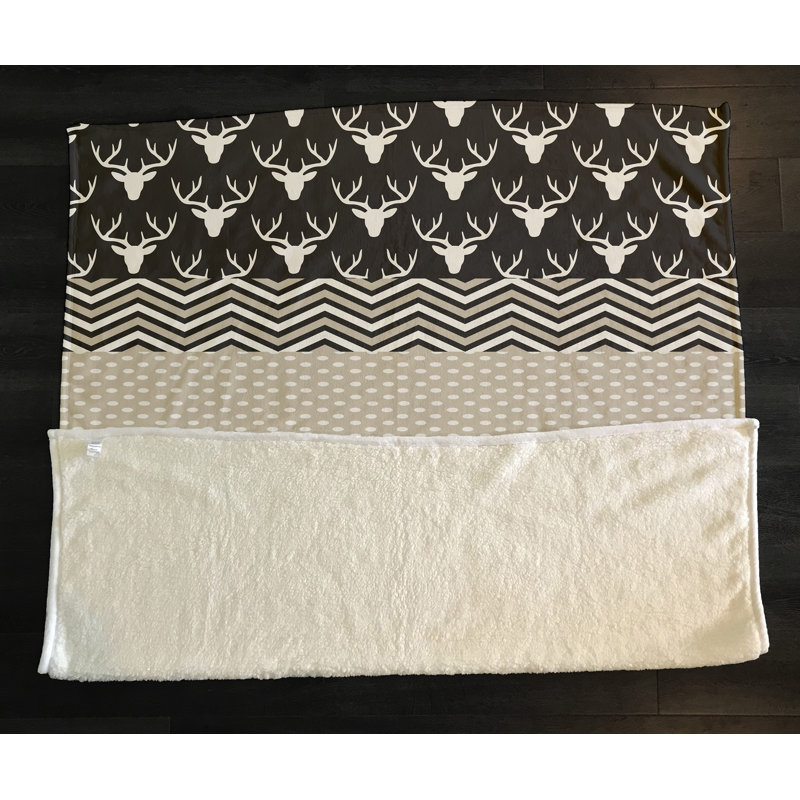 Plain Weave / Muslin Throw Blanket, Gray