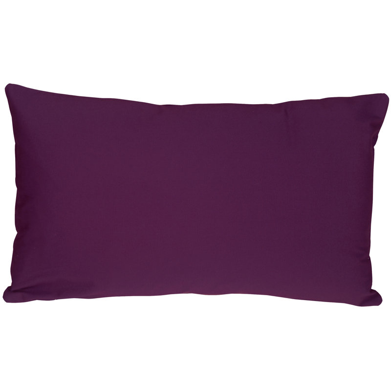 Coussin décoratif lombaire Caravan, H 12 po x l 19 po x P 6 po, Mauve