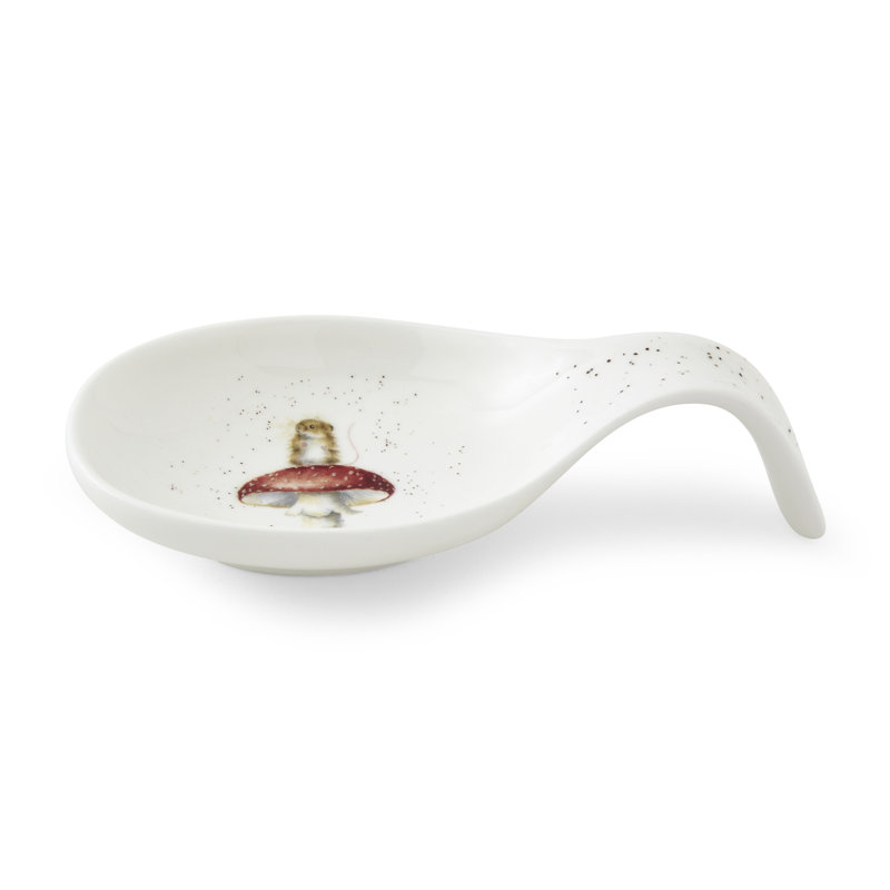 Classic Wrendale Designs  - Spoon Rest (Mouse on Mushroom)