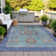 Machine Washable Indoor/Outdoor Jacobus ACN2159 Global Rug