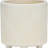 S/2 6/8" TEXTURED PLANTERS, SHINY WHITE-2054606802