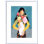 «Flower Vase Girl II» par Grace Popp - peinture encadrée