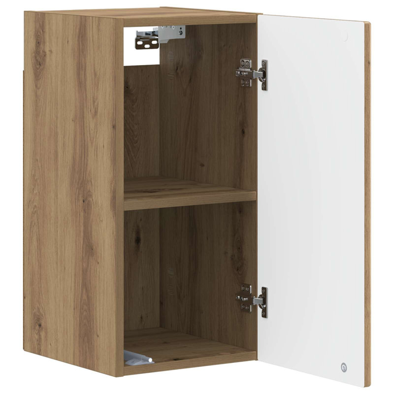 Bathroom Storage, Artisan Oak