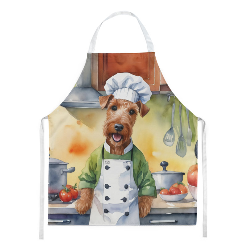 No Pattern Bib Apron