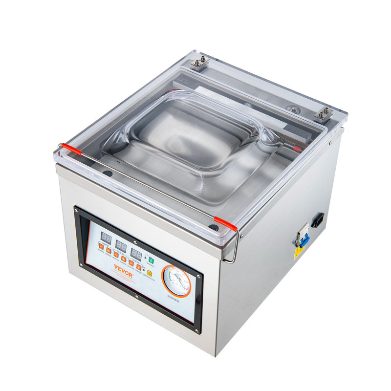 Aspirateur de chambre VEVOR DZ-260C avec accessoires, machine d'emballage sous vide commercial de 320 W