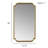 Janay Scalloped Wood Wall Mirror