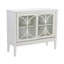 Armoire d'appoint en verre avec tablette réglable Melrose-1767745151