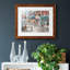 Café pittoresque - peinture encadrée-340469612-340469613
