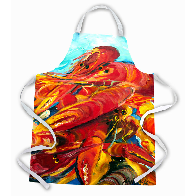 No Pattern Bib Apron