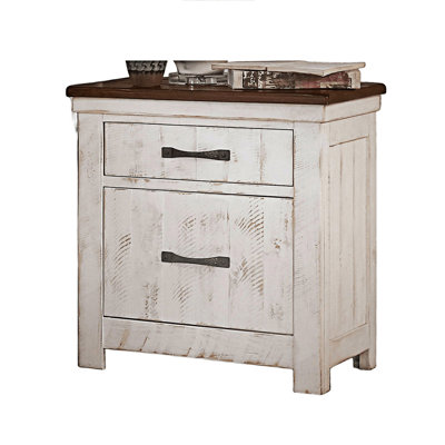 Nightstand Bedside Table With Drawers