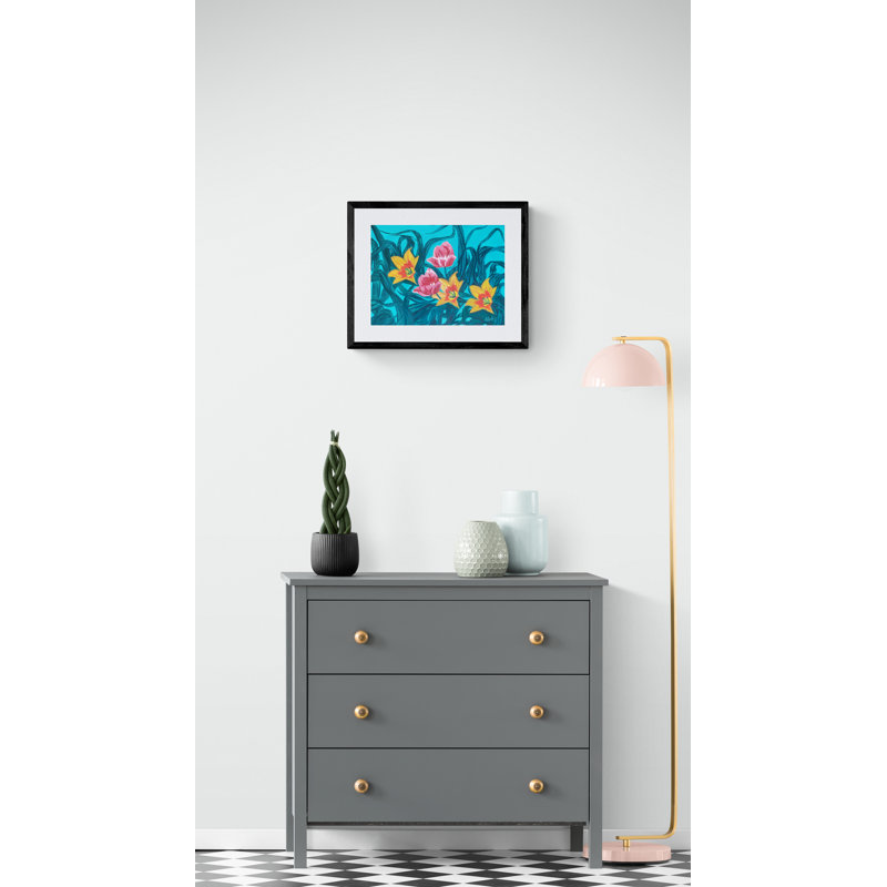 Feelings 099 Print by Alicia Lopez, 17.25" H x 21.25" W x 0.875" D