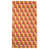 Orange; rouge; blanc