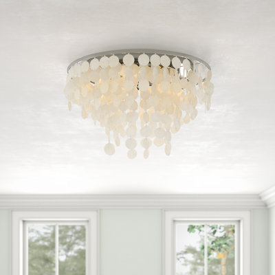 Icarus Shell Flush Mount