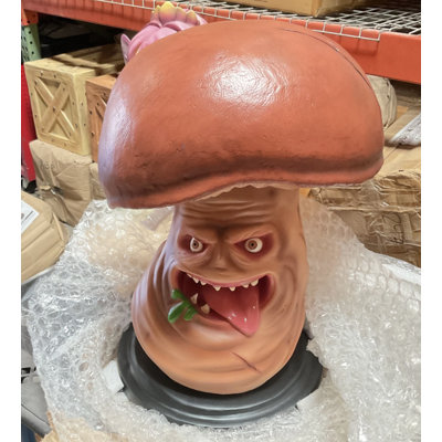 Infested Mushroom Over Sized Spooky Veggie Statue