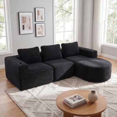 2 Seater Corduroy Sofa