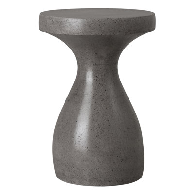 Caemen Teardrop 22"H Handcrafted Terrazzo Garden Stool