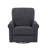 Meinke Swivel Rocker Manual Recliner Living Room Recliner Bedroom Relaxing Chair-1129288812