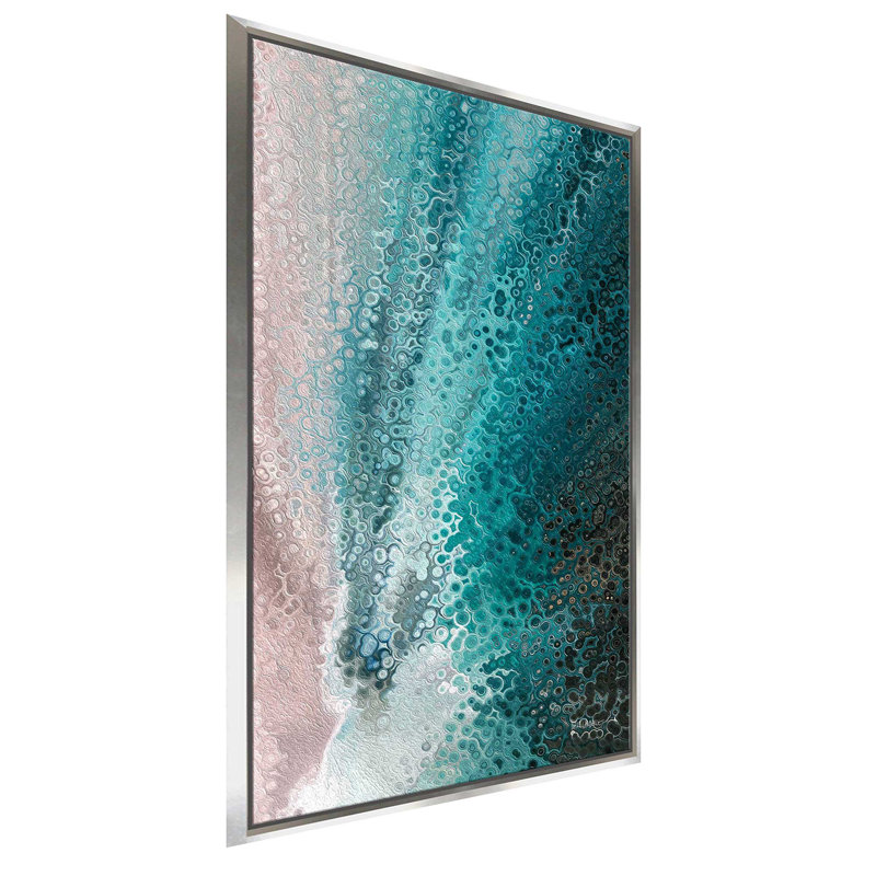 "John 17:17 Truth" par Mark Lawrence - cadre flottant, impression sur toile, H 51,5 po x l 31,5 po x P 2 po
