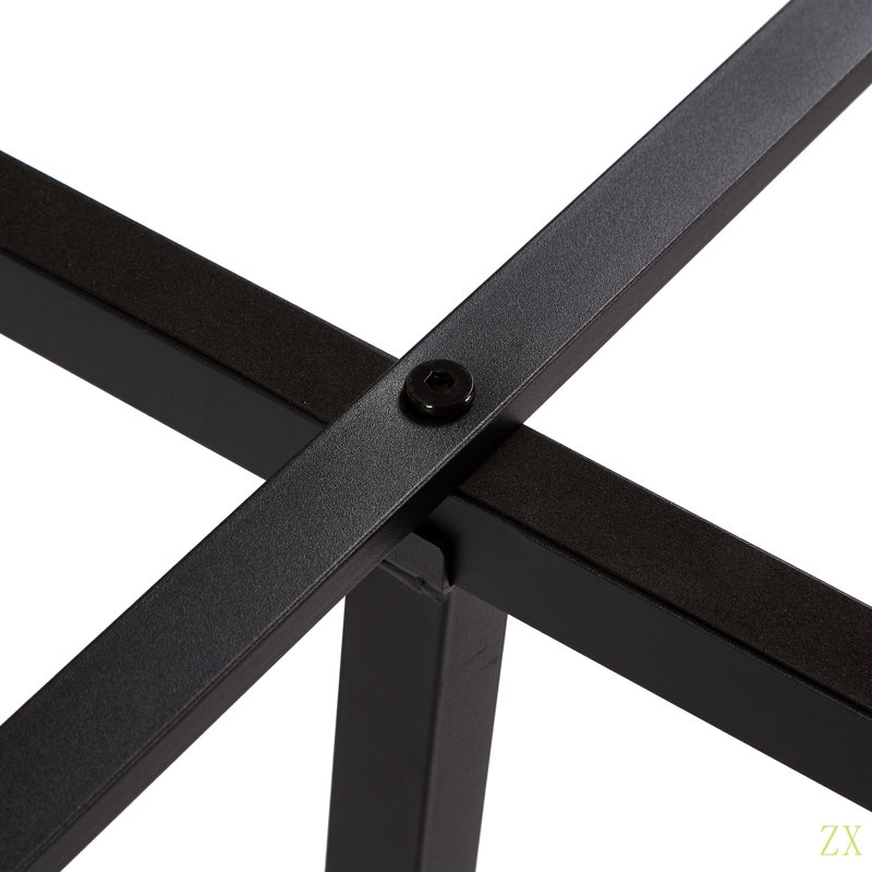 Structure de lit plateforme grand en métal avec tête de lit et pied de lit en bois avec doublure USB, lumières DEL, pas de sommier, grand rangement sous le lit, assemblage facile