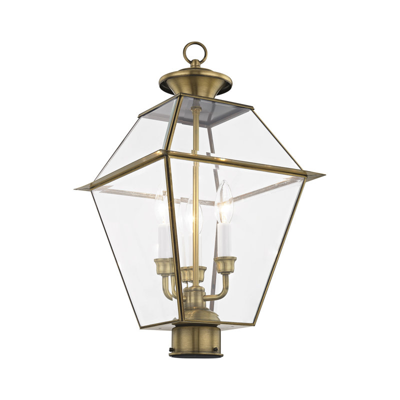 Boto Lantern Head, Antique Brass