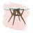 Ashyla Round Glass Top with Solid Wood Base Dining Table-156882592