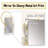 Yellow Grey Marble Symphony I - Abstract Wall Mirror, Modern Decorative Mirror, Printed Metal Art-1842813694