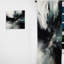 Boules - Abstrait liquide mouvements I - Rideau moderne - Velours obscurcissant - 1 panneau-822633281