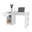 Bureau d'ordinateur avec 1 tiroir et rangement ouvert-658945119