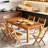 Large Kitchen Table,Dining Table,Rustic Chating Table,Coffee Table