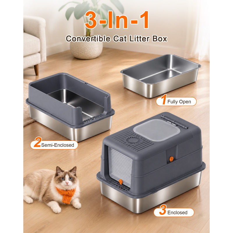 Litter Box, Grey