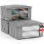 Rangement sous le lit en tissu