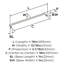 Collet  (96mm) Centre-to-Centre  Cabinet Pull-111952378-111952367