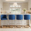 Tabouret de comptoir rembourré 26 po Bittencourt-678341495-710901361