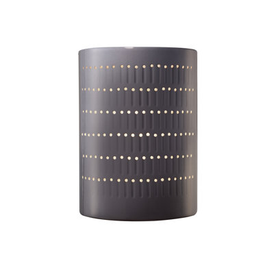 Ambiance Ceramic LED Flush Mounted Sconce