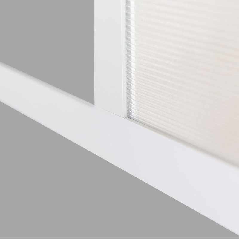 Paravent moderne 6 panneaux Cordoba, Gris, Standard