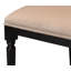Cane Back Upholstered Dining Chair