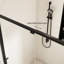 Écran de douche noir mat 32-36 "x H 76" - Verre trempé de 6 mm, alliage d'aluminium, porte d'installation facile avec verre
