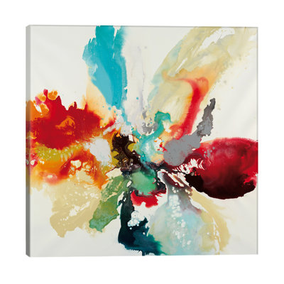 Color Expression 1 Piece Wrapped Canvas Painting